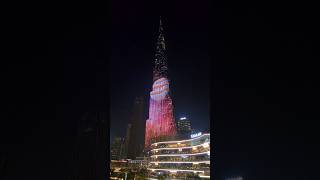 Space show, World's highest skyscraper Burj Khalifa 🇦🇪 #dubai #shorts