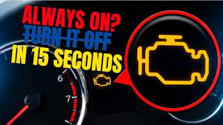 Check Engine Light On? 6 Ways to Reset It Without a Scanner (And When NOT To)