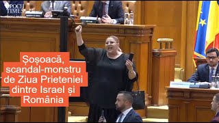 Șoșoacă, scandal-monstru de Ziua Prieteniei dintre Israel și România. Urlete, jigniri, derapaje