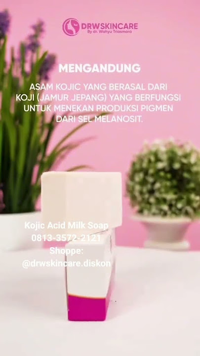 Kojic Acid Milk Soap Drw Skincare