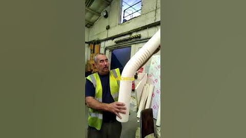 PU foam elbow insulation  - CNC cutting