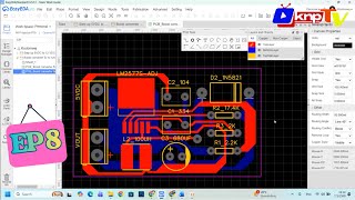 ออกแบบวงจร Step up voltage regulator us LM2577 (ปวช.1) ep 8