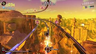 SONIC X SHADOW GENERATIONS (PS5) Playthrough: Shadow Generations (Rail Canyon) Items (Backtrack)