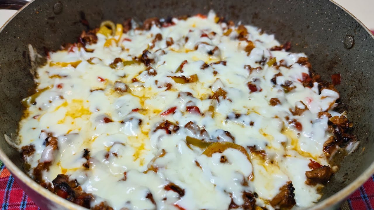 Sizzling Beef Fajita with Melty Mozzarella