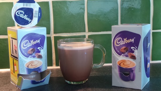 Tassimo Cadbury Hot chocolate 8 Servings Now even more CHOCOLATEY!