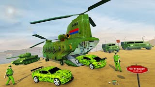 US Army Transport Simulator 3D । US Army Transport Truck Simulator Driving । Android Gameplay screenshot 4