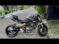 Ducati Panigale Naked Inline 4 Benelli BN600 TNT 600 (Iphone 13 cinematic mode test)