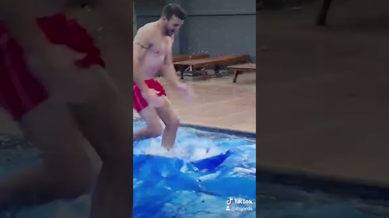 walking on water Viral Tiktok Vine 