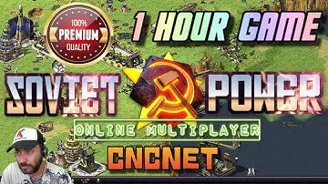 cncnet red alert 2 gameplay in Mayflower map 1 Hour Game of SOVIET POWER ☭
