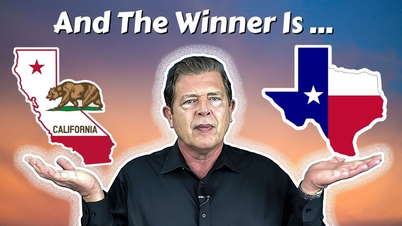 California vs Texas Growth, Politics, Real Estate and Taxes YouTube