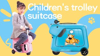 The Best kids Luggage & Suitcases for Travel - Airwheel SQ3 children's trolley suitcase