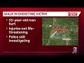 Walk-in shooting victim investigation
