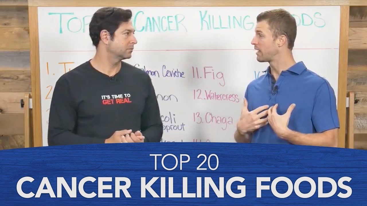 ⁣Top 20 Cancer Killing Foods