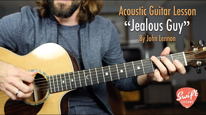Jealous Guy Guitar version - Guitar performance video thumbnail