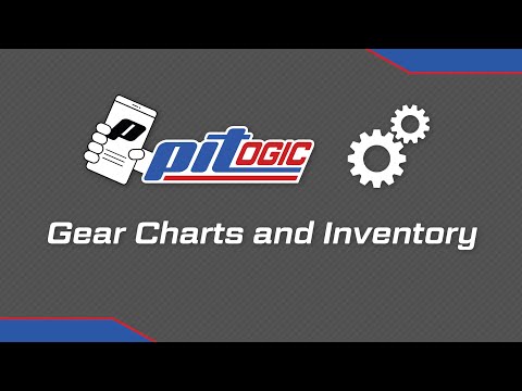 Gear Charts and Inventory | PitLogic Quick Tutorial #14