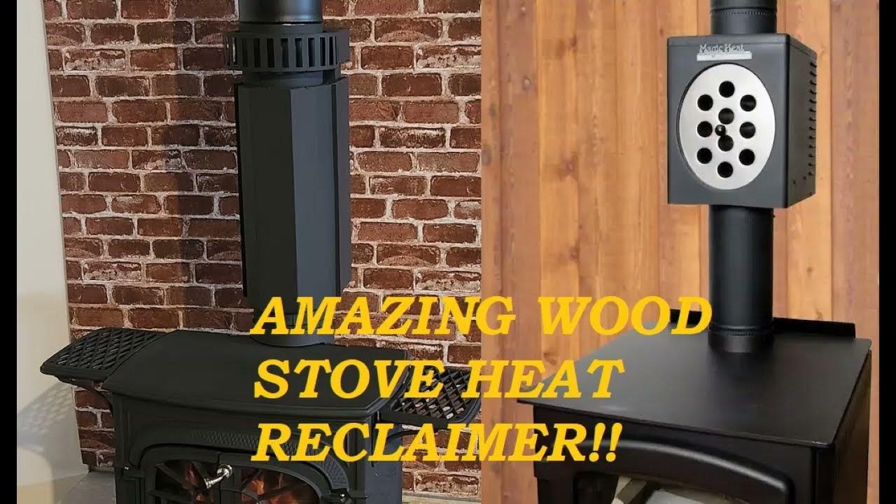 HeatMaxx Wood Stove Heat Reclaimer YouTube
