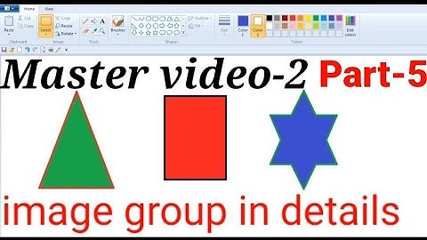 image group in details II MS-Paint Part-5 II Master video-2