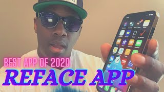 How to use REFACE APP| BEST APP OF 2020|My new Favorite App!