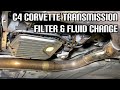 C4 Corvette Transmission Filter & Fluid Change