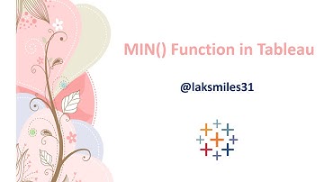 Min Function in Tableau | Tableau Tutorial Advanced