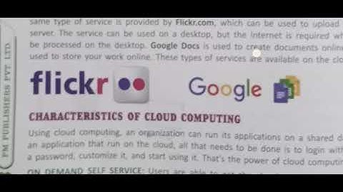 CLASS VIII  Lesson 5 Cloud  Computing