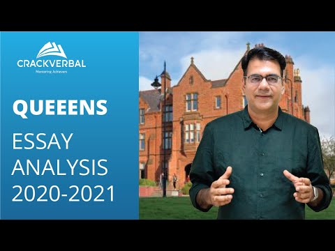 How to Write The Queen's School of Business MBA Essays: Detailed Analysis [2020-21]