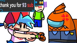 FNF Hazy River/Tone It Down Mod (93 Subs Special)