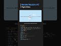 create flight slider #coding #bca #viral #shorts #programming