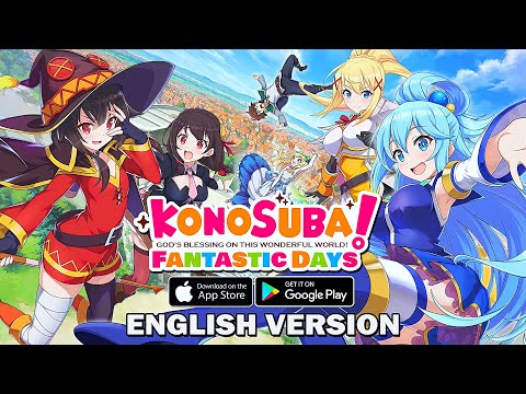 KonoSuba: Fantastic Days (NEXON) - English Version Gameplay (Android/IOS)