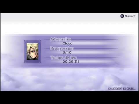 FF Dissidia - Time Attack : Jecht vs Cloud (11 seconds)