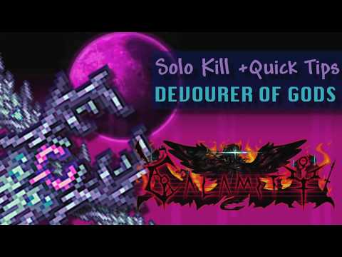 Devourer of Gods Quick Tips | Terraria Calamity Mod