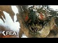 Rathalos Attack - Game vs. Movie Comparison - MONSTER HUNTER Featurette (2020)