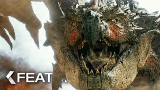 MONSTER HUNTER (2020) “Rathalos” movie vs game Featurette