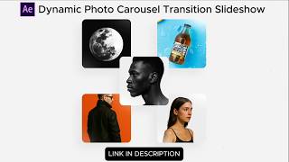Dynamic Photo Carousel Transition Slideshow | After Effects
