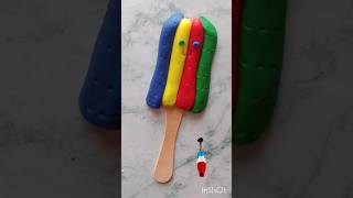 Rainbow 🌈 🌈 Popsicle tutorial.   #icecream #popsicle #rainbow