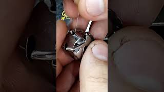 Как шить на сломанной швейной машинки часть 2