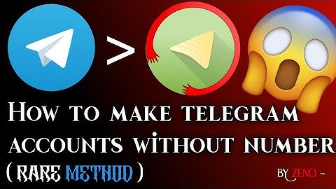 How to make telegram accounts without number | how to make unlimited telegram accounts | #telegram .