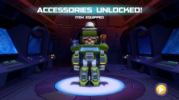 Unlocking Hound items (Angry birds transformers part 18)