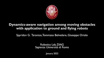 Dynamics-aware navigation among moving obstacles with application to ground and flying robots