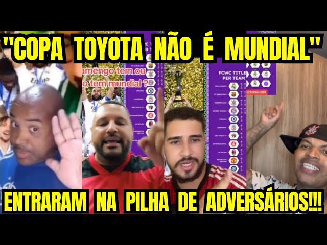 o Flamengo não Tem mundial, copa Toyota não é mundial 🎵 