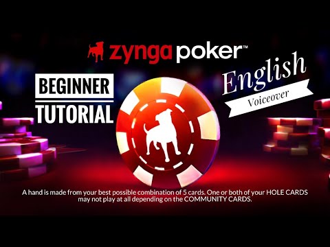 Poker for Beginner // English Voiceover // Zynga Poker 2020