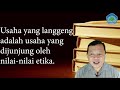 Etika Dalam Berusaha