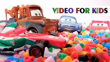 Disney Pixar Cars Lightning McQueen Finn Mater Francesco Toy Story