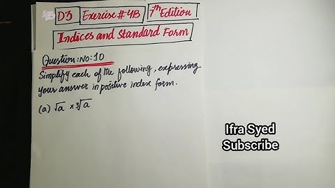 Mathematics Book 3 (D3) |  7th Edition | Exercise # 4 B | Q # 10 | Ifra Syed | in Urdu\Hindi