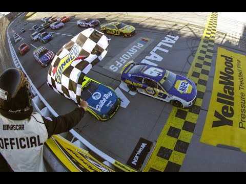 CHASE ELLIOTT UNCENSORED TALLADEGA WIN 2022 FINAL RESTART