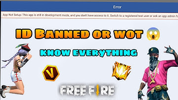 App not setup Facebook ID problem in free fire max #appnotsetup #garenafreefire #facebook