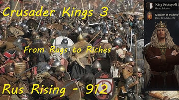 Crusader Kings III Ironman: Rus Custom Ruler 867 Start.  Currently 912