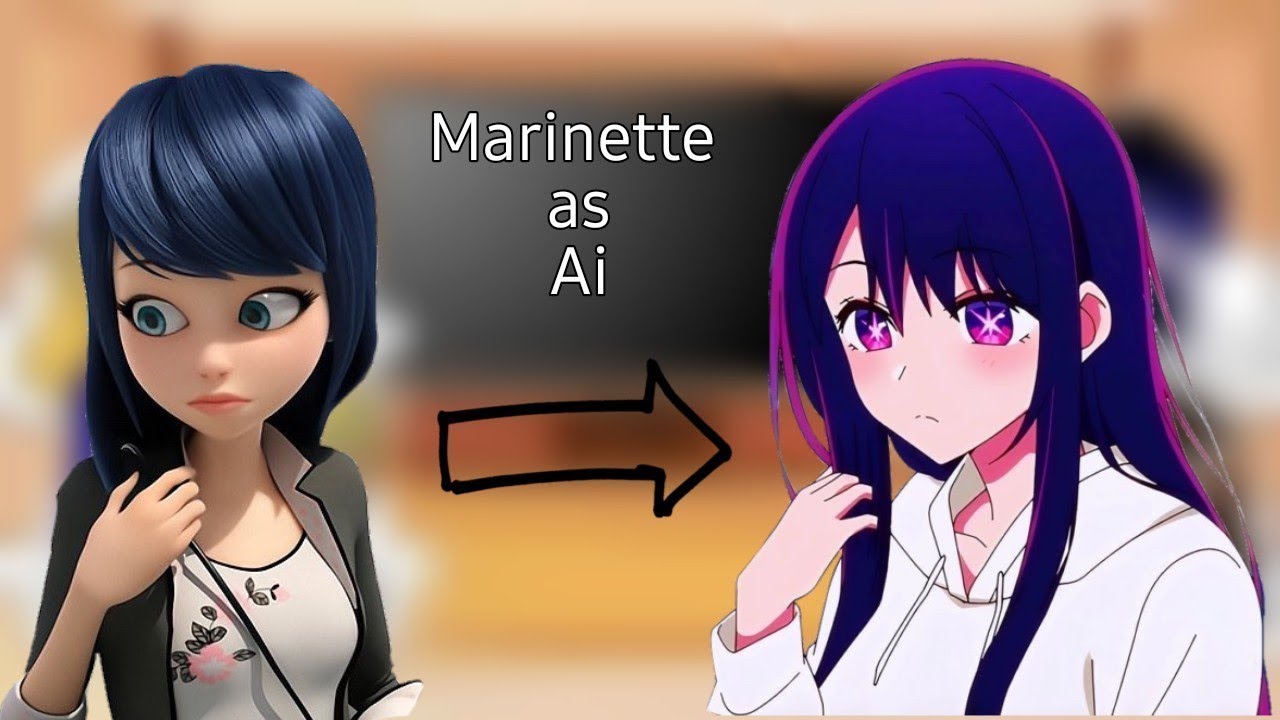 | Mlb react to Marinette as Ai from Oshi No Ko | Read description |