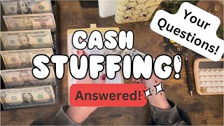 ✨Cash Stuffing Questions Answered! ✨ Beginners ✨Jan 2024 | Week 1