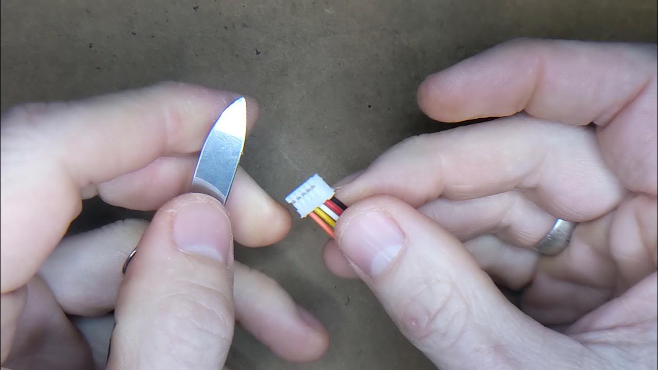 The easy way to remove/extract female inserts from JST connector YouTube